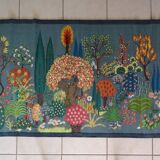 Wall tapestry hanging decoration painted exotic landscape