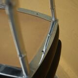 Pair of Bamboo Style Stools Attributed to Jacques Adnet: