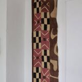 Tapisserie murale en tissu à carreaux | Afrique | milieu du siècle