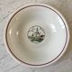 Hollow dish Saint-Amand Céranord pattern mills 60s