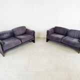 Pair of DUC sofas by Mario Bellini for Cassina, 1970s