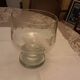 Grand verre drageoir cristal taille
