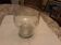 Grand verre drageoir cristal taille