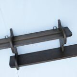 wooden plate shelf