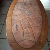 Coffee table signed barrois