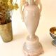Glass lamp, 2M fabric cable, cotton lampshade