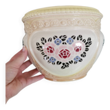 Hidden vase planter pot in slip manufactured by Bruyne (Fives-Lille)