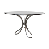Table ronde design années 70