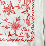 Nappe fleurie vintage