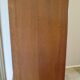 Burwood oak curtain file cabinet, 1960s