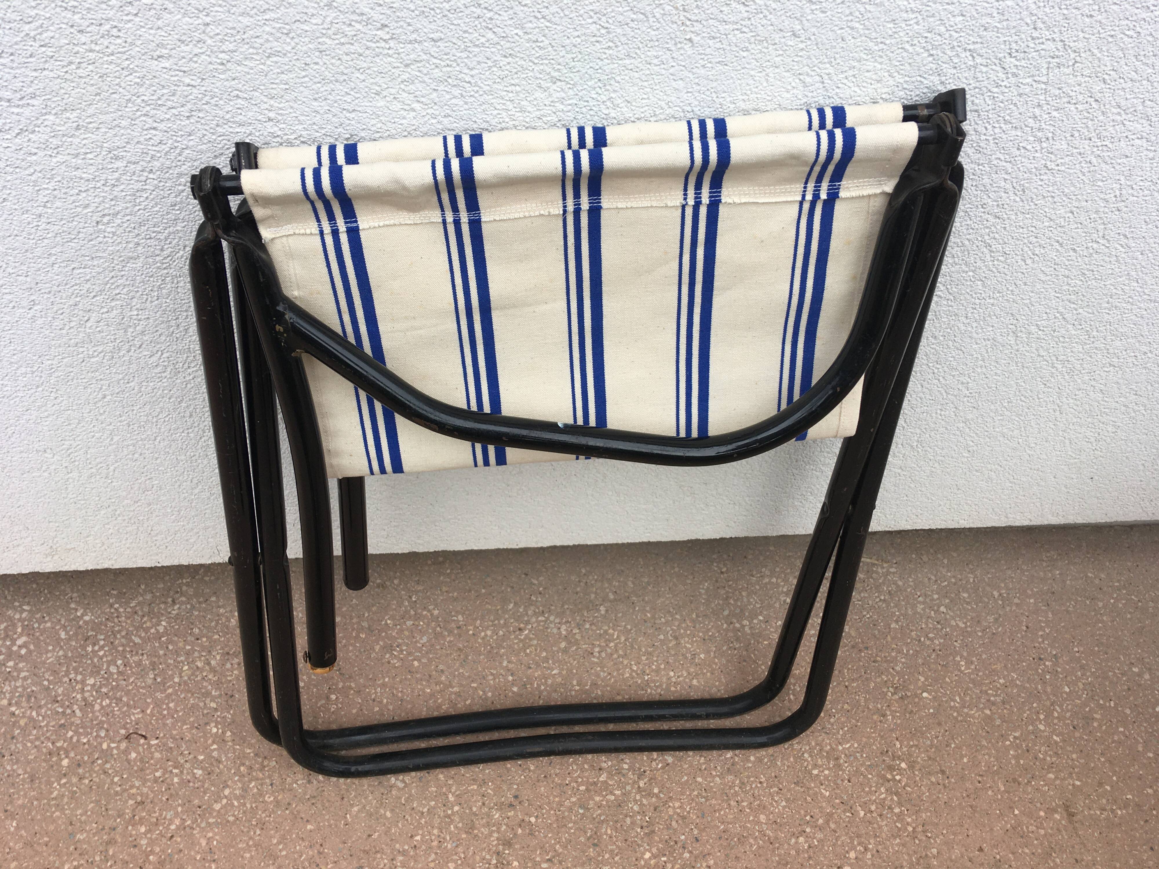 4 fauteuils pliants Chambord, années 1950
