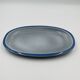 Set of two Boch blue dishes