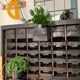 Industrial workshop furniture with metal drawers