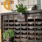 Industrial workshop furniture with metal drawers