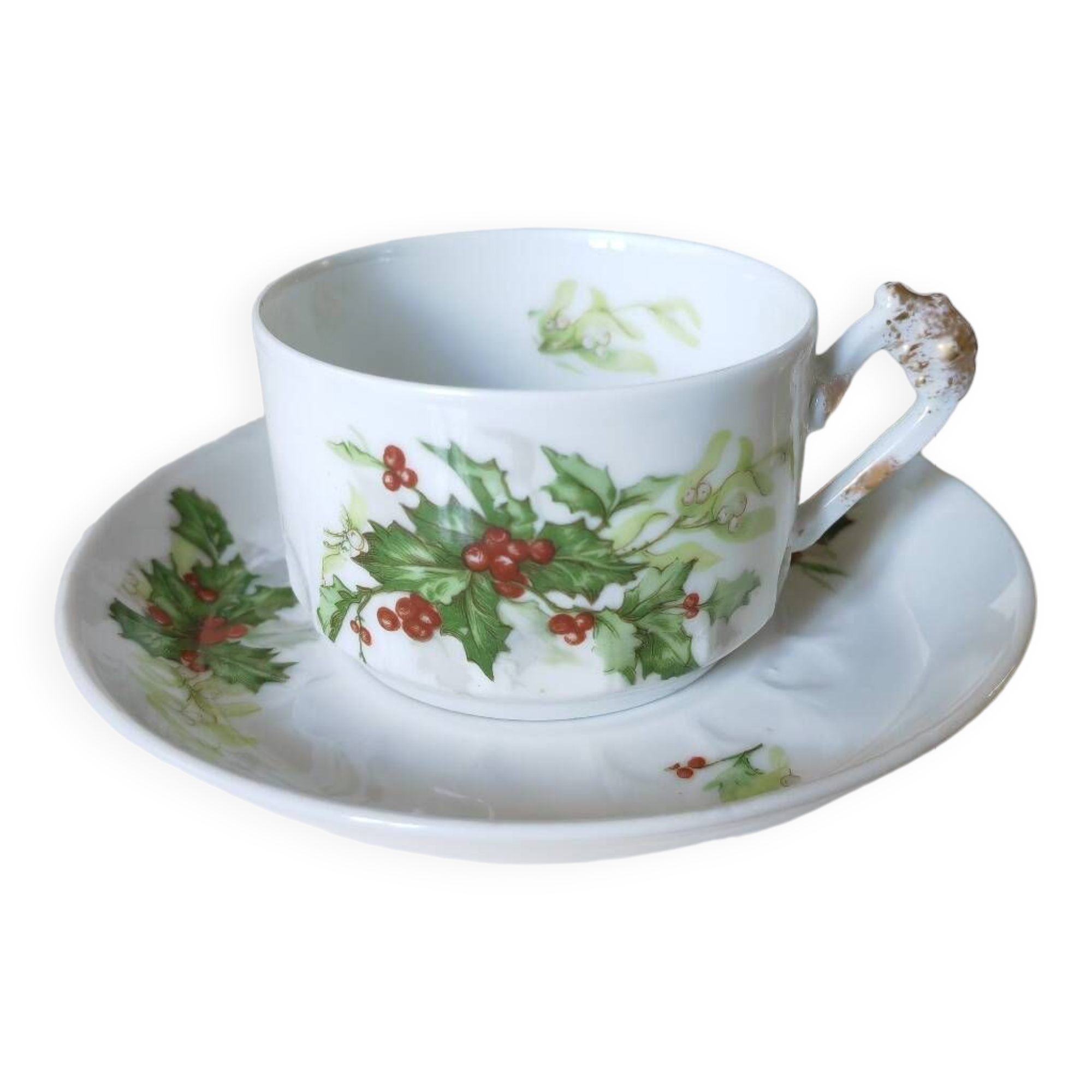 Christmas cup and saucer