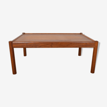 Table basse en teck danois, années 1960