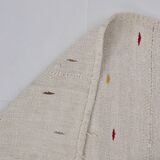 Anatolian Decorative Tribal Hemp Kilim Rug  sku 3652