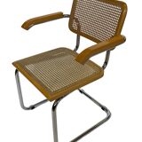 Cesca chair B64 with armrests by Marcel Breuer Design