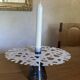 Snowflake candlestick by Laure Krayenbuhl and Kosta Boda for Nestlé.