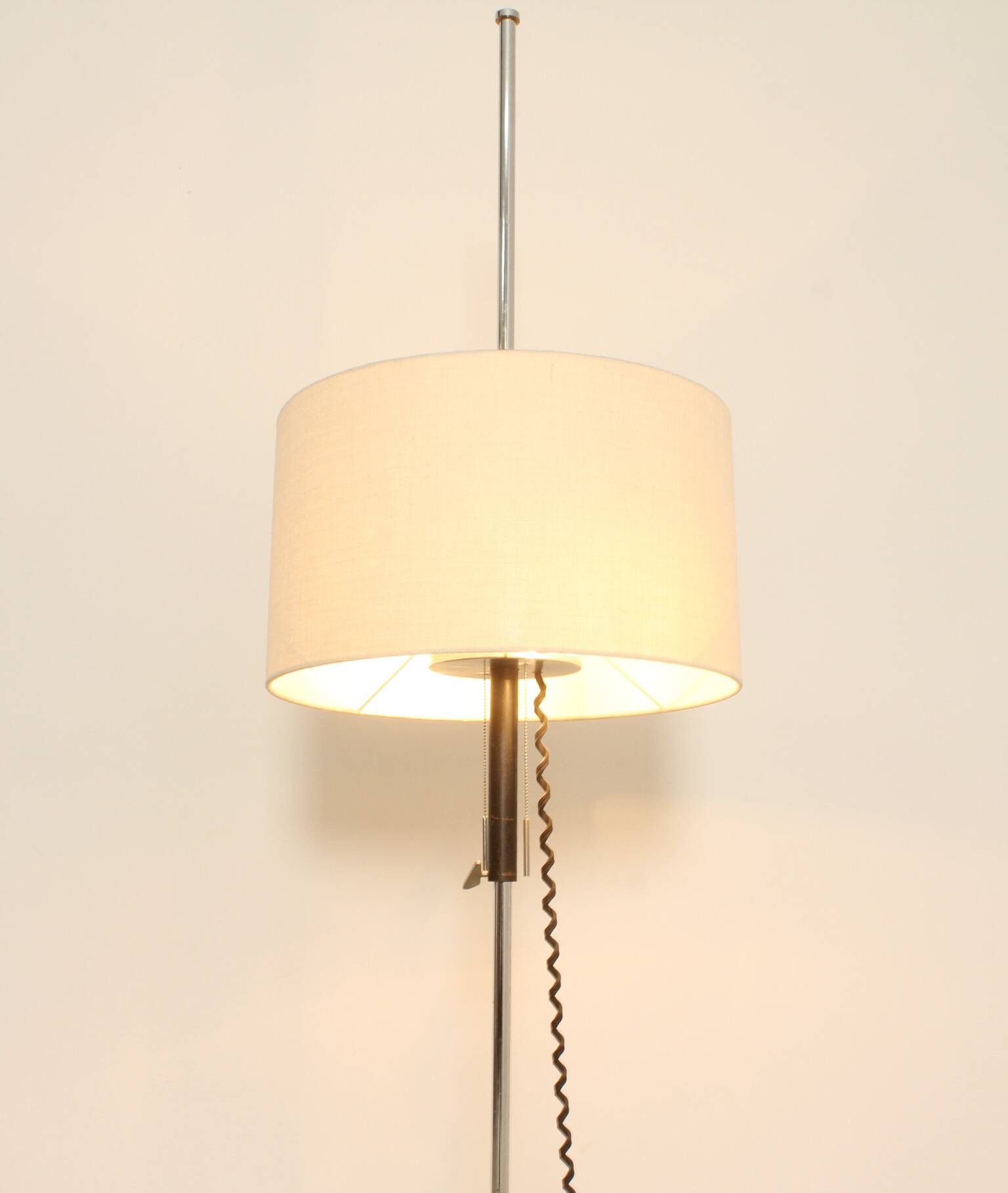 Floor lamp with adjustable shade, Spain, 1960s