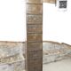 Large metal cabinet with flaps, Strafor or Ronéo style
