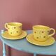 Cherry decorative cup duo