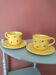 Duo de tasses décor cerise
