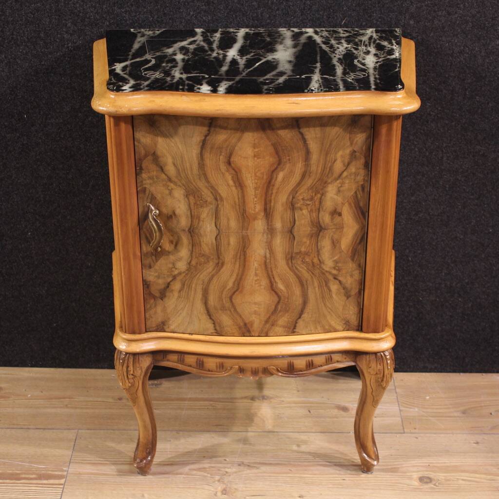 Paire de tables de chevet italiennes du 20e siècle