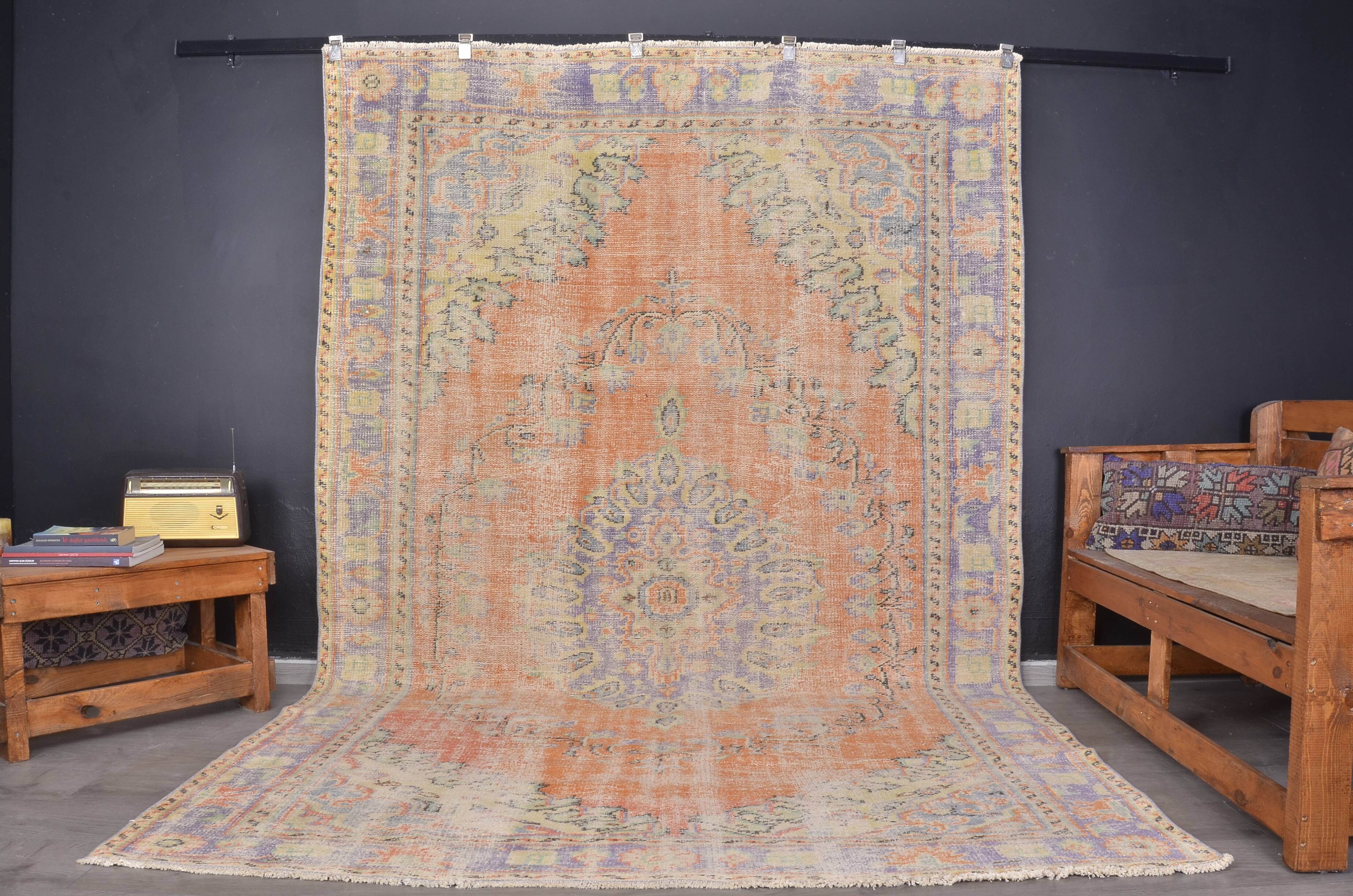 Decorative Anatolian Floor Oushak Rug sku2324