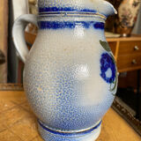 Stoneware wine pitcher