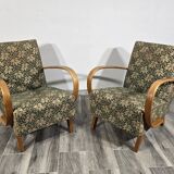 Set of Vintage Armchairs by Jindrich Halabala