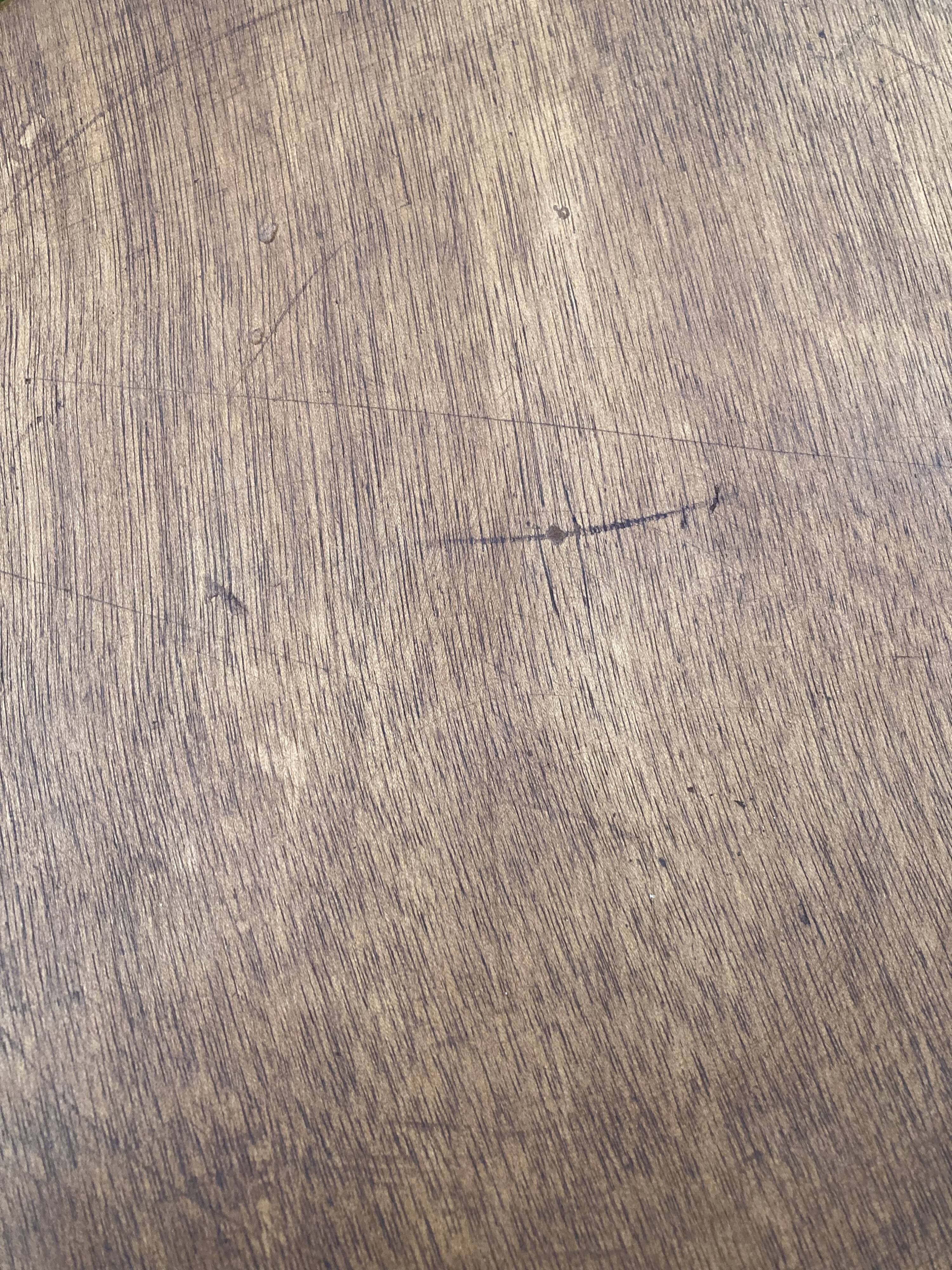 Guéridon torsadé vintage / sellette en bois tourné ancienne / table d’appoint vintage