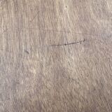 Guéridon torsadé vintage / sellette en bois tourné ancienne / table d’appoint vintage