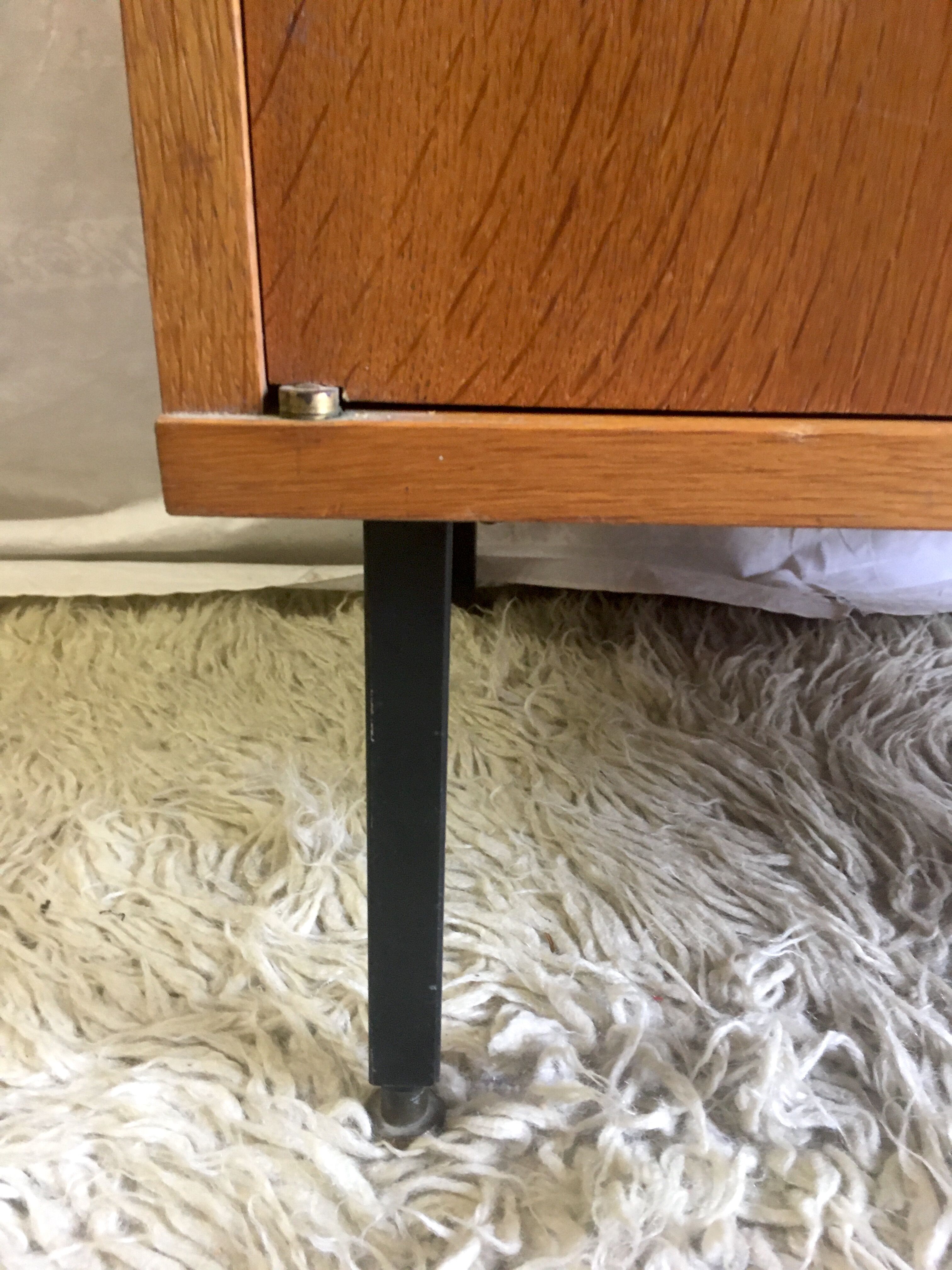 Modernist oak cabinet - 50s