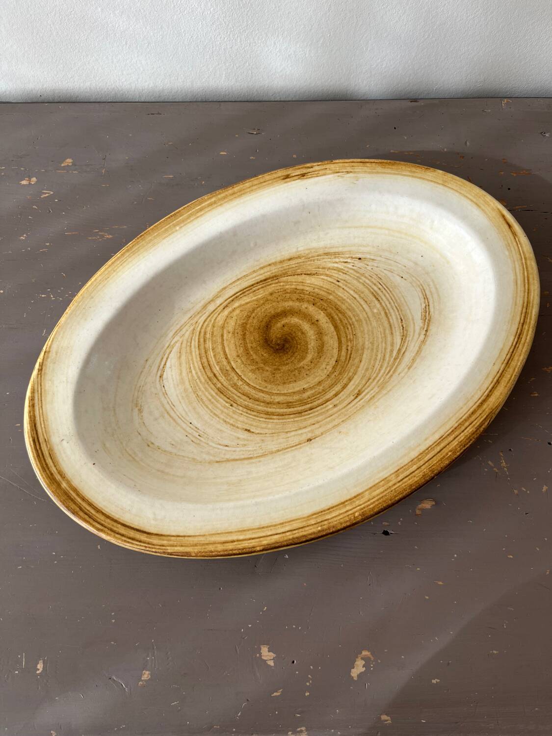 Large oval Longchamp dish