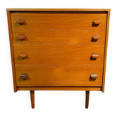 Commode en teck 1960