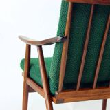 Fauteuil vintage Boomerang par Ton, Tchécoslovaquie 1960