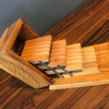 wooden cigarette box 70 years