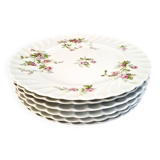 Flat plates in Limoges porcelain by Haviland