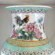 Ancient Chinese vase Rose family early 20th century