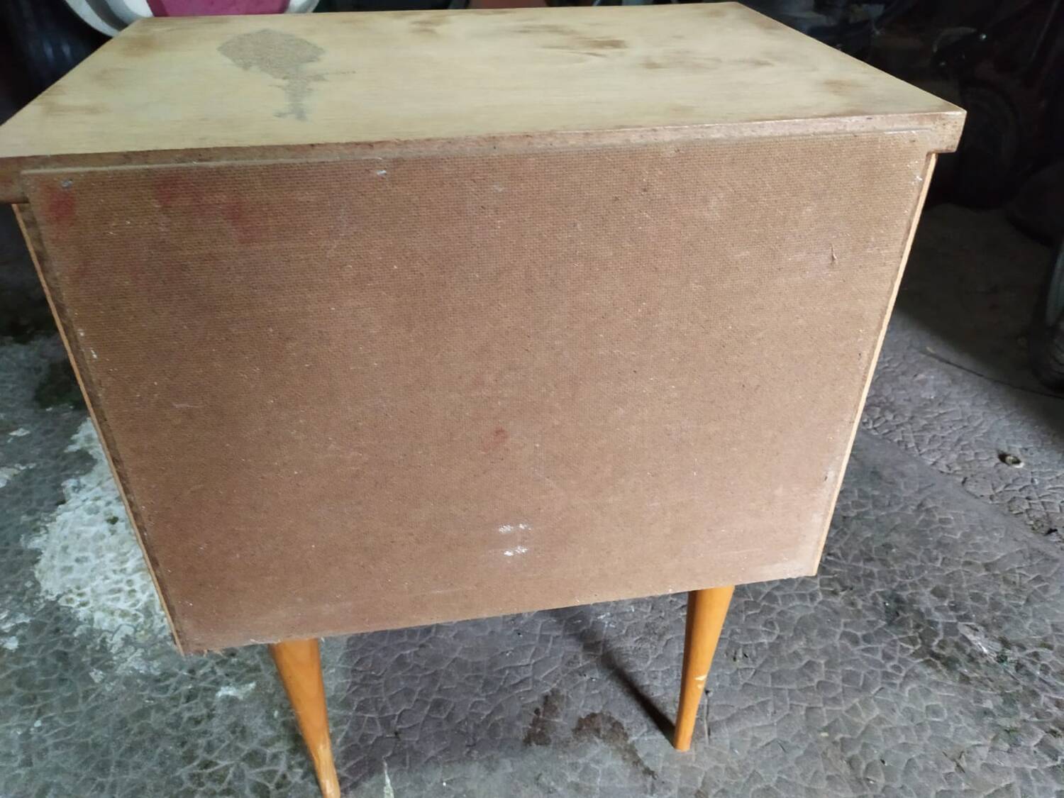 Vintage bedside table