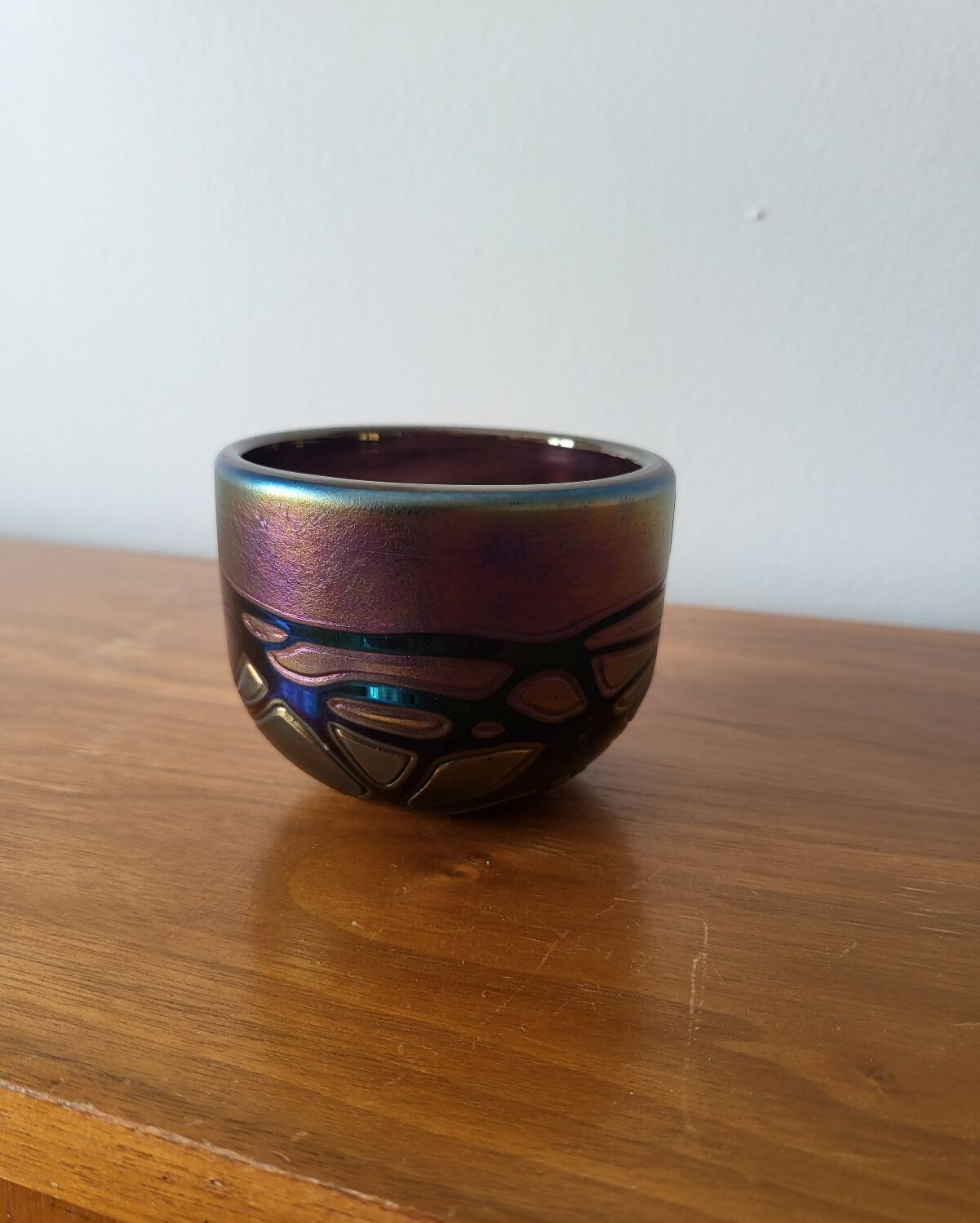 Empty Glass Ashtray Phoenician Malta 1980s