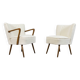 Fauteuils cocktail vintage, Allemagne, années 1950, lot de 2