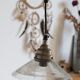 Suspension en verre vintage