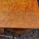 schoolmaster's desk, wood and metal, with drawers and cupboard