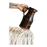 Chocolate jug / vase in stoneware