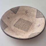 Old Rif pottery salad bowl