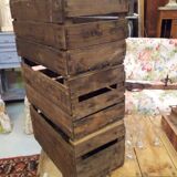 3 apple crates