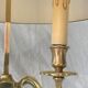Lampe bouillotte en bronze doré de Lucien Gau style Directoire, XXème siècle