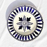 Hand-painted plates with fastening system 1 pair